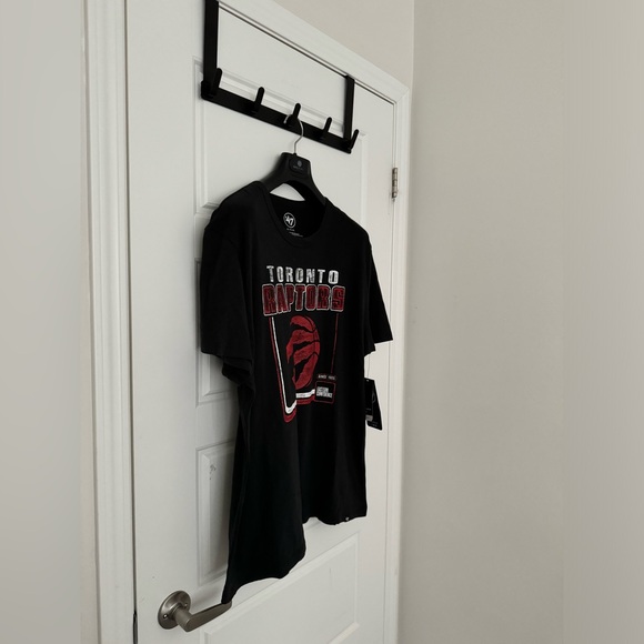 NBA NWT TORONTO RAPTORS Black Logo T Shirt in XL - Picture 8 of 9
